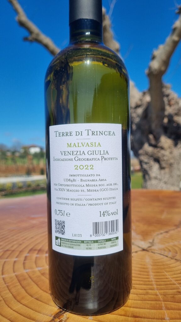 Malvasia Terre di Trincea Ortofrutticola Medea Agriturismo Alle Trincee Medea