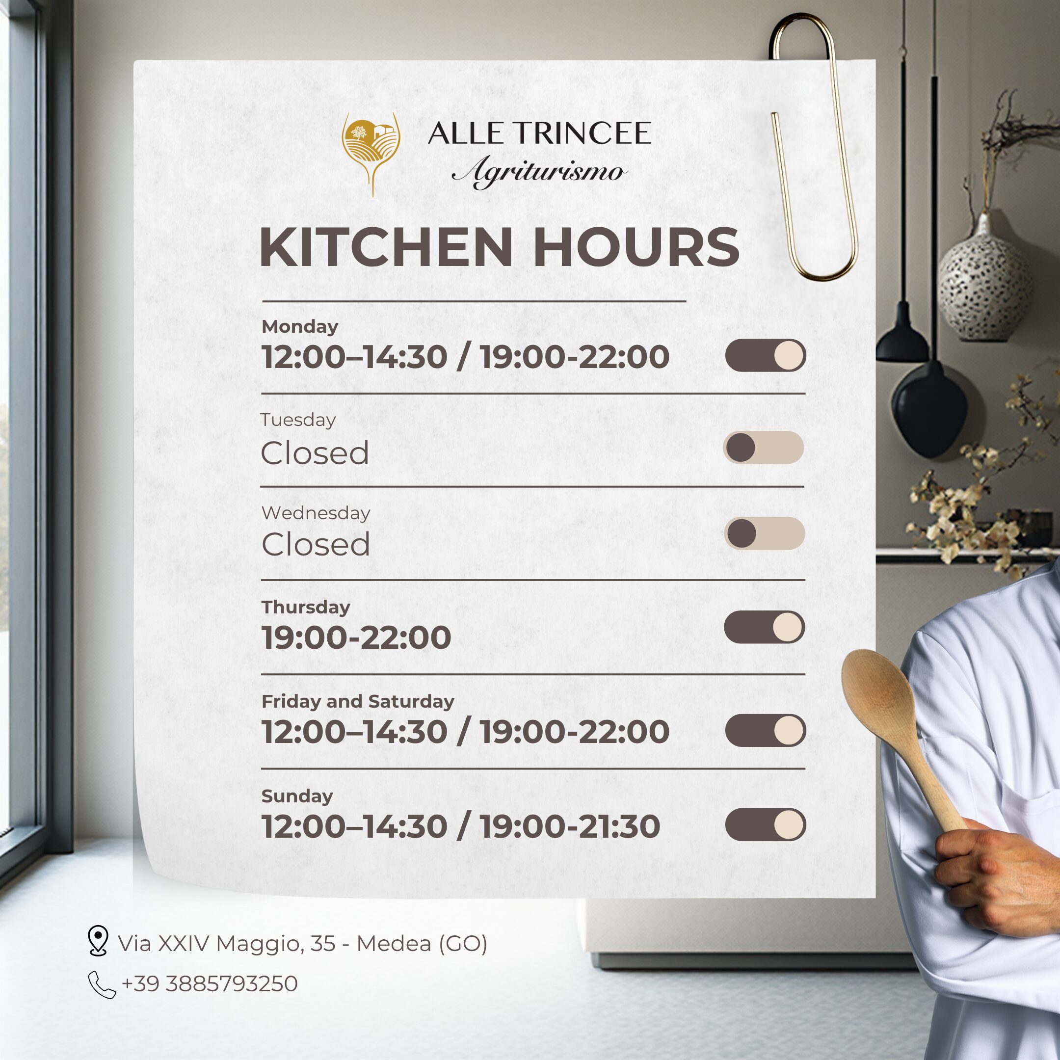 Agriturismo Alle Trincee Agriturismo Friul, Restaurant Gorizia, local food in Medea